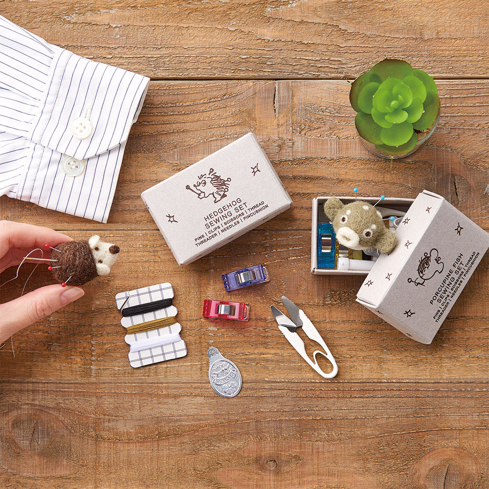 Clover ソーイングセット『ハリセンボン』23-021 - 手芸の丸十