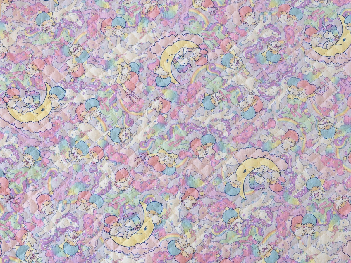 キキララ キルティング 生地 キルト『ユニコーンドリーム柄』リトル