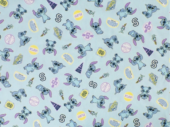 スティッチ 生地『ステッカー柄』