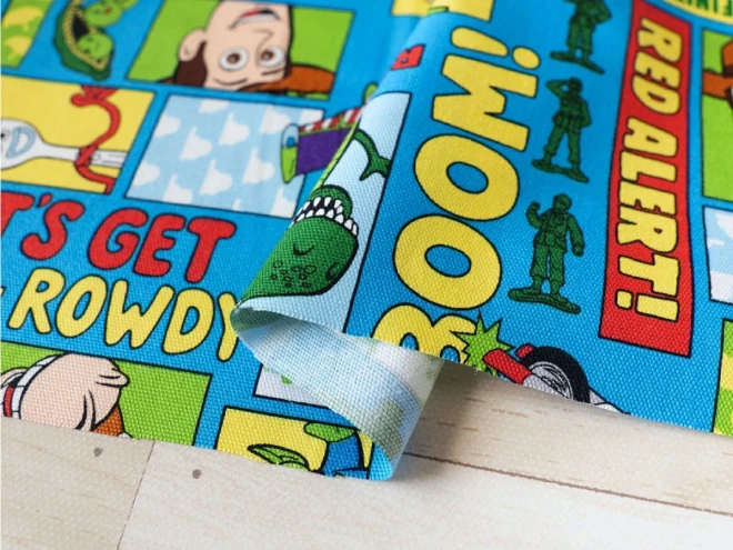 トイ・ストーリー オックス生地『コミック柄』