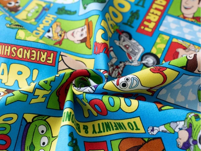 トイ・ストーリー オックス生地『コミック柄』