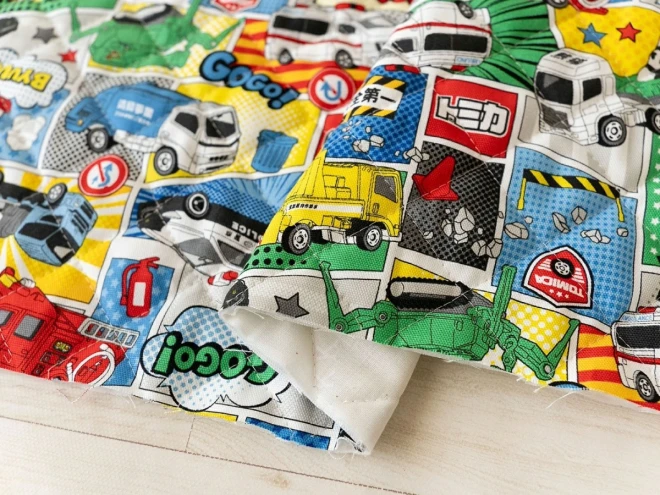 トミカ キルティング キルト生地 『コミック柄』