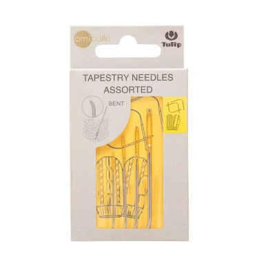 毛糸とじ針 4本セット（先曲がり）【AC-065】