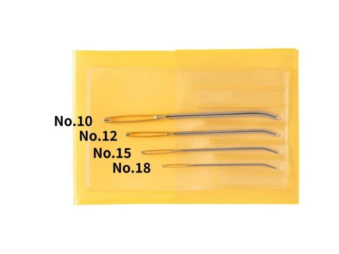 毛糸とじ針 4本セット（先曲がり）【AC-065】