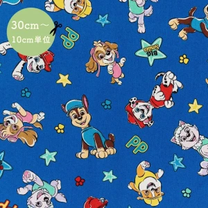 パウ・パトロール オックス 生地 布 『ビッグスマイル』