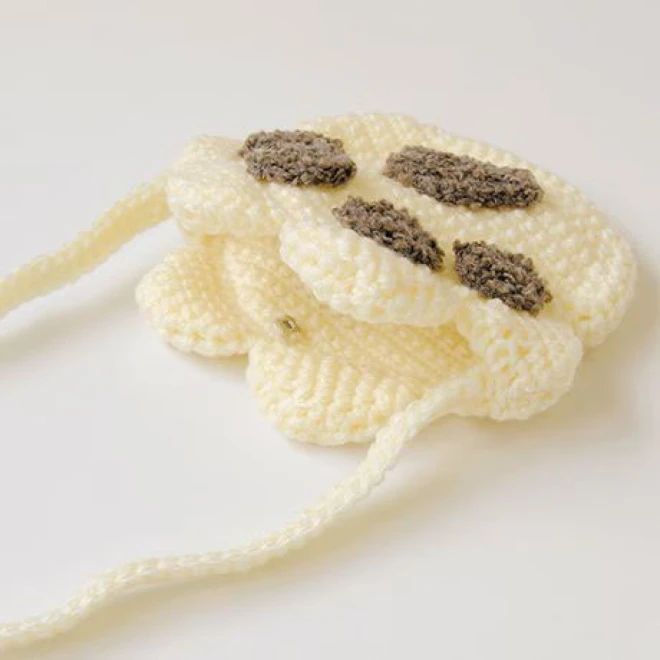 にくきゅうポシェット 編み物キット<H320-003-092>