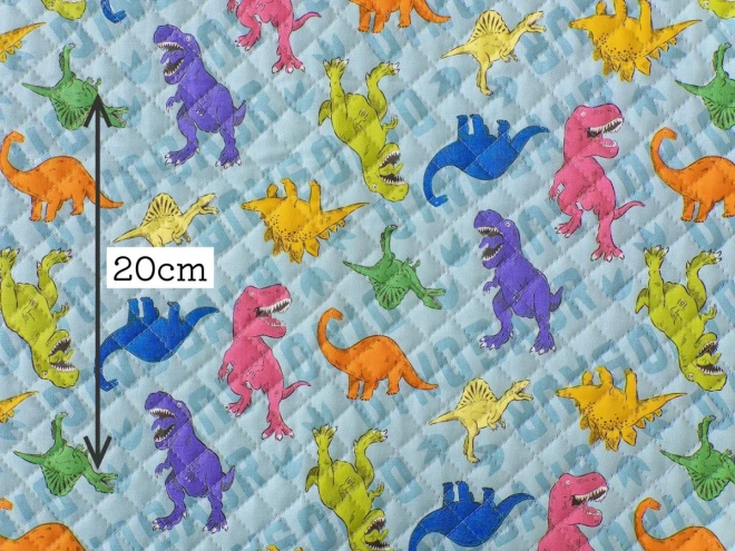 恐竜柄 キルティング 生地 布『恐竜ランド』
