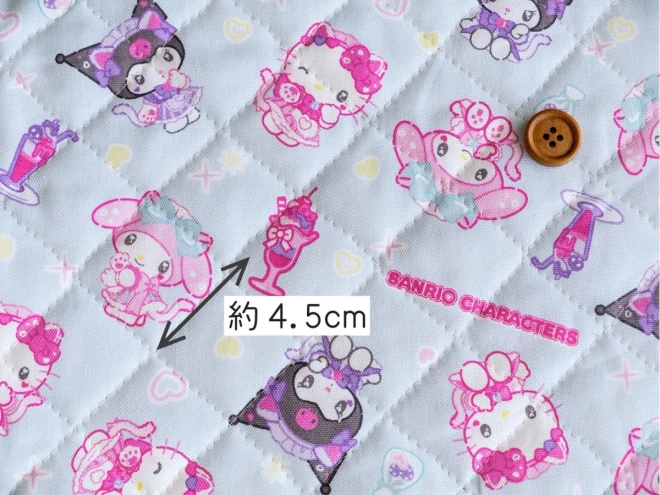 サンリオキャラクターズ キルティング生地 布『ねこみみメイドカフェ』