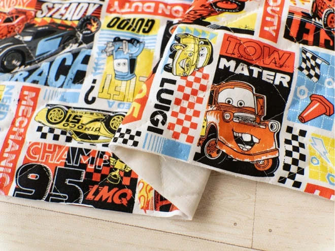 男の子に人気のカーズ  キルティング生地 キルト『レーサー柄』