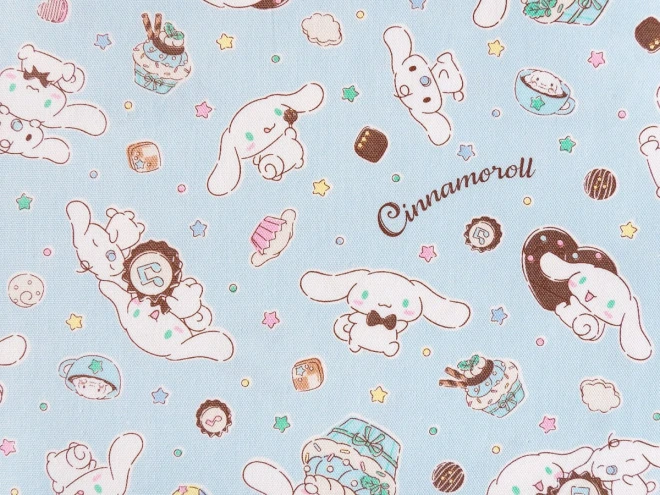 シナモロール シナモン オックス 生地 布『シナモンとスイーツ』