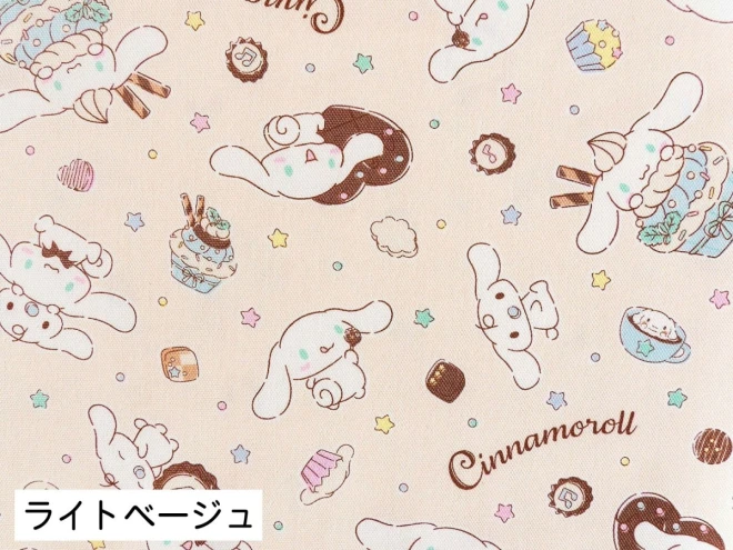 シナモロール シナモン オックス 生地 布『シナモンとスイーツ』