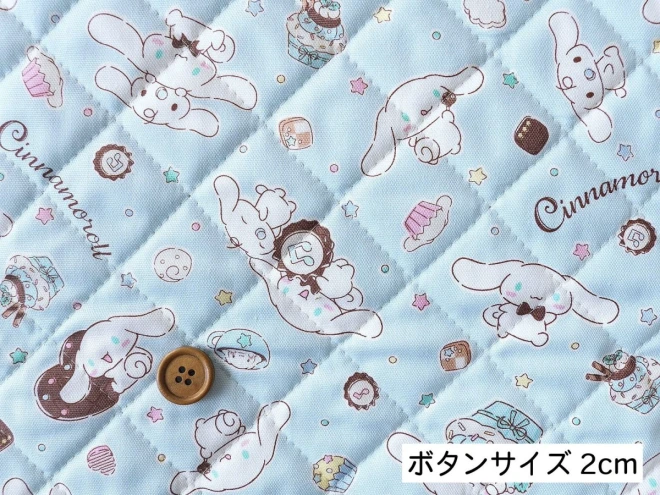 シナモロール シナモン キルティング 生地 キルト『シナモンとスイーツ』