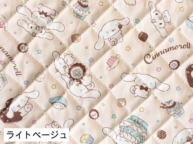 シナモロール シナモン キルティング 生地 キルト『シナモンとスイーツ』