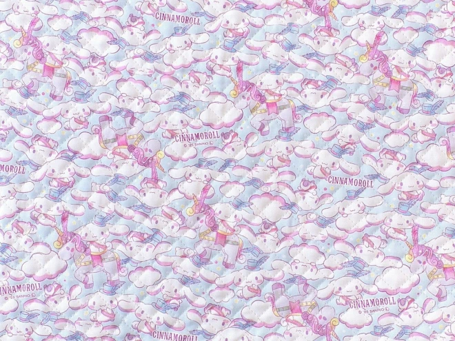 シナモロール ユニコーン キルティング生地『フェス柄』