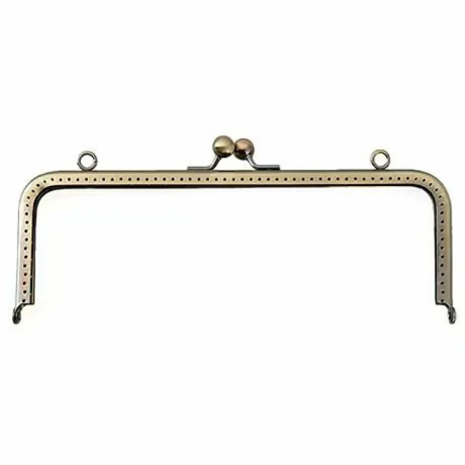 バッグ用口金 アンティーク 21cm幅<H207-010>ハマナカ