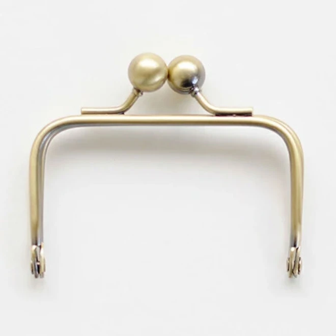 編みつける口金 アンティーク 7.5cm幅<H207-018-4>ハマナカ