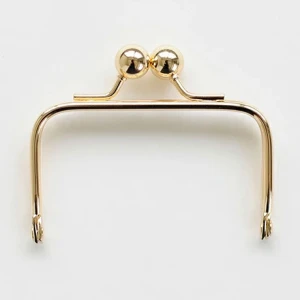 編みつける口金 金 7.5cm幅<H207-018-1>ハマナカ