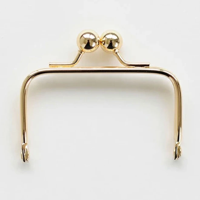 編みつける口金 金 7.5cm幅<H207-018-1>ハマナカ