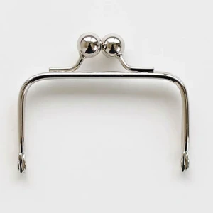 編みつける口金 銀 7.5cm幅<H207-018-2>ハマナカ