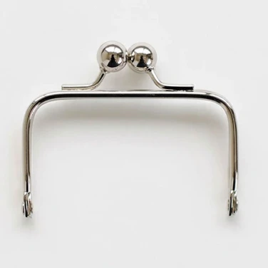 編みつける口金 銀 7.5cm幅<H207-018-2>ハマナカ