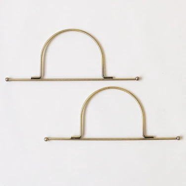 編みつける持ち手 25cm幅 アンティーク<H207-024-4>ハマナカ