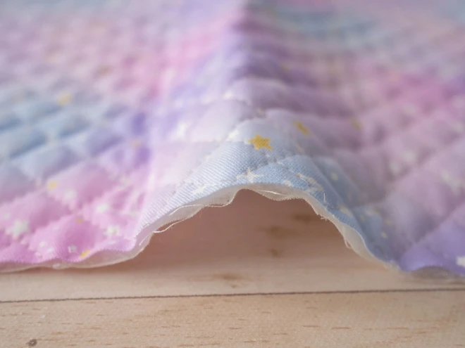 ゆめかわ キルティング生地 キルト『ユニコーン＆星座』