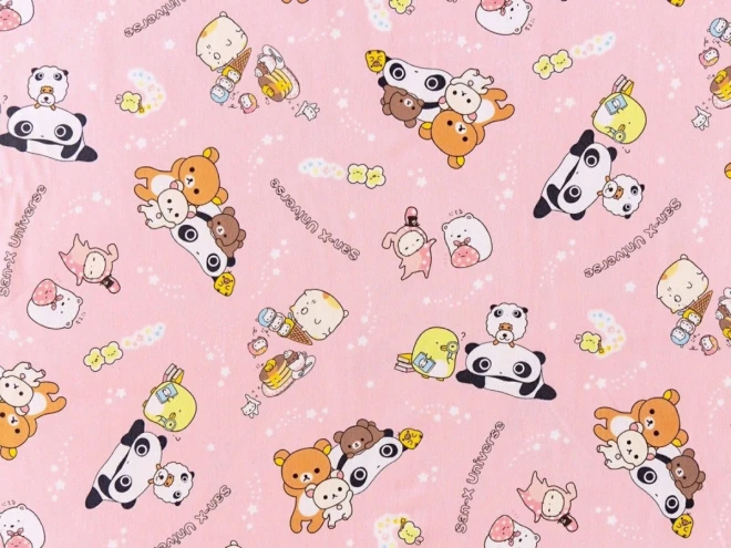 たれぱんだ リラックマ すみっコぐらし オックス生地『サンエックスユニバース』