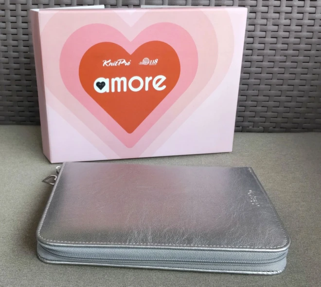 輪針セット KnitPro & teraiコラボ『 amore Red 118 』交換式輪針セット