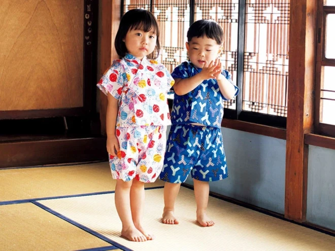 子どもの甚平の型紙 for Kids  小さな子用 90cm