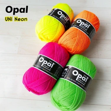 オパール 毛糸 Opal 『Uni Neon』ユニ ネオン 中細