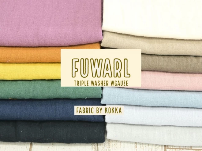 【生地サンプル】　”Fuwarl”（フワール）