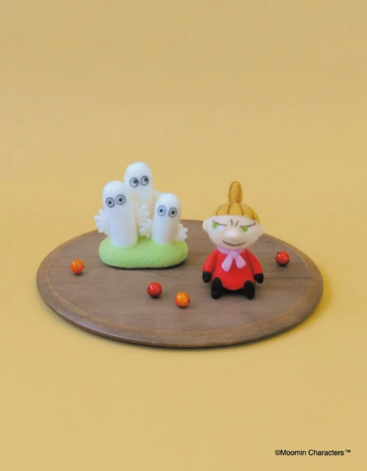 ニードルフェルトでつくるMOOMIN （ニョロニョロ・リトルミィ）