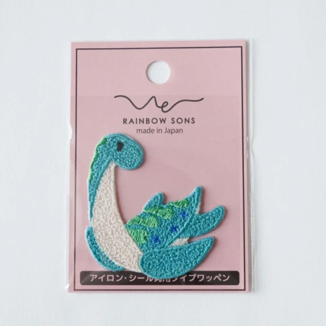 恐竜 刺繍ワッペン（アイロン・シール両用タイプ）