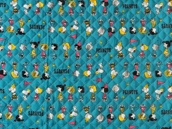 【2025年新作】SNOOPY スヌーピー キルティング生地『スパークル柄』