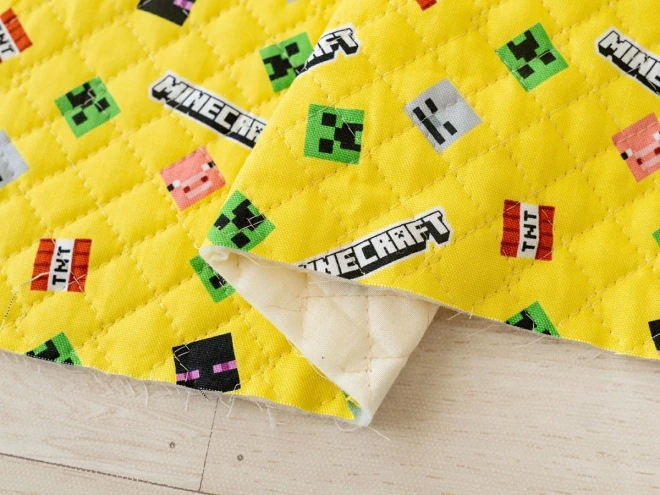マインクラフト マイクラ柄 キルティング生地 B