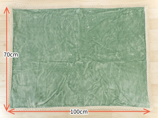 無地 ひざ掛け ブランケット【約70cm×100cm】