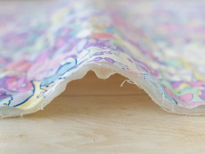 キキララ キルティング 生地『ユニコーンドリーム柄』リトルツインスターズ