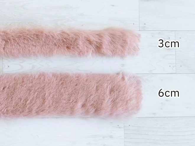 フェイクファーテープ 【6cm幅180cmカット】