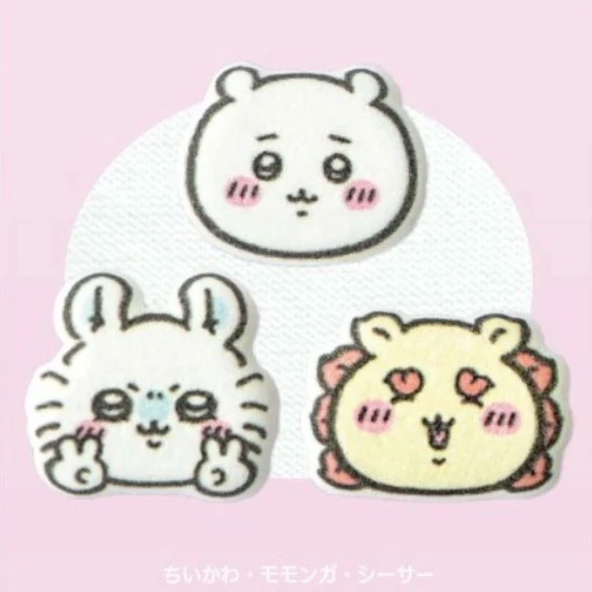 【新柄】ちいかわ ふくらむワッペン 『ちいかわ ふくらむアップリケ』