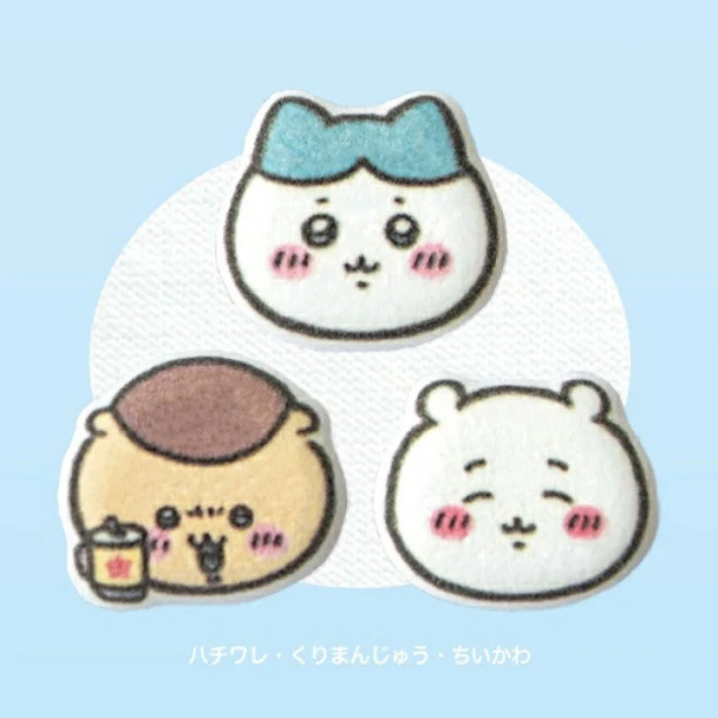 【新柄】ちいかわ ふくらむワッペン 『ちいかわ ふくらむアップリケ』
