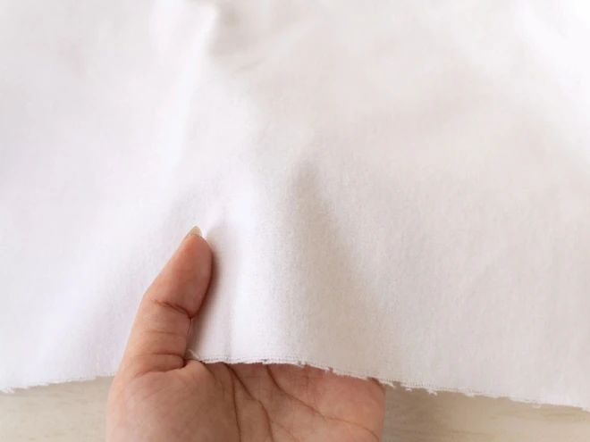 フランネル生地 日本製『両面起毛コットンネル』