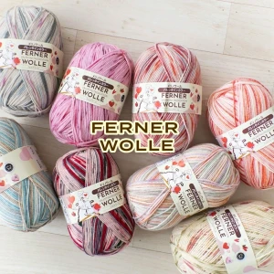 フェルナウール 毛糸『バレンタインカラー 2025AW』中細