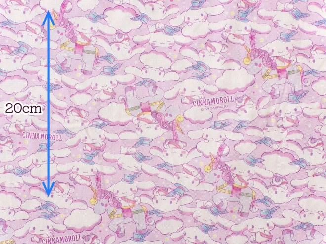 シナモロール ユニコーン オックス生地『フェス柄』